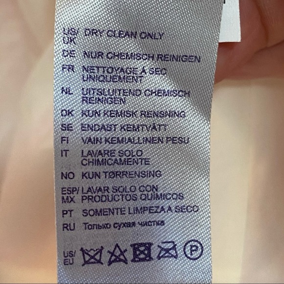 NYDJ Tweed Rhinestone Orange Blazer Jacket size L NEW NWT - Picture 9 of 12